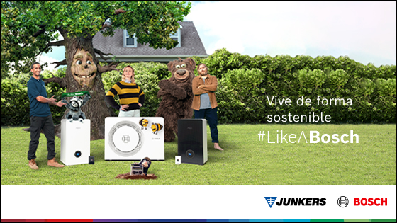 La nueva campaña de Junkers Bosch invita a vivir de forma sostenible #LikeABosch con soluciones innovadoras y responsables
