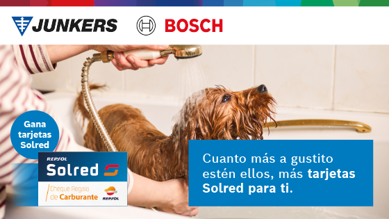 “A gustito” ellos, “a gustito” tú: Junkers Bosch impulsa una campaña que recompensa a los instaladores con tarjetas Solred
