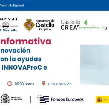OAP Castelló de Femeval. Jornada práctica de acceso a ayudas en innovación y digitalización.