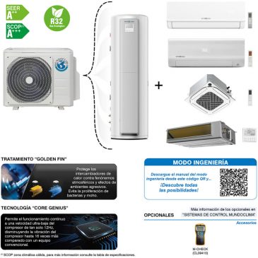 Mundoclima® Multi ACS MUEW H14: aire acondicionado y agua caliente en una única solución