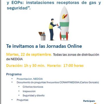 Webinar Técnico NEDGIA con la colaboración de CONAIF.